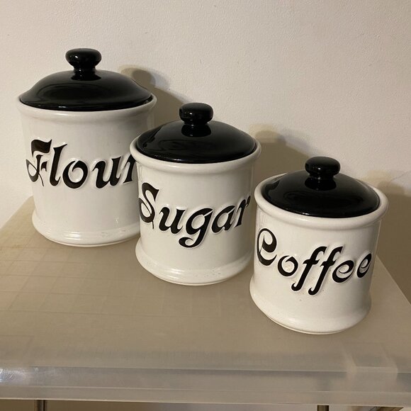 Flour Ceramic Kitchen Canister - Picture 8 of 8